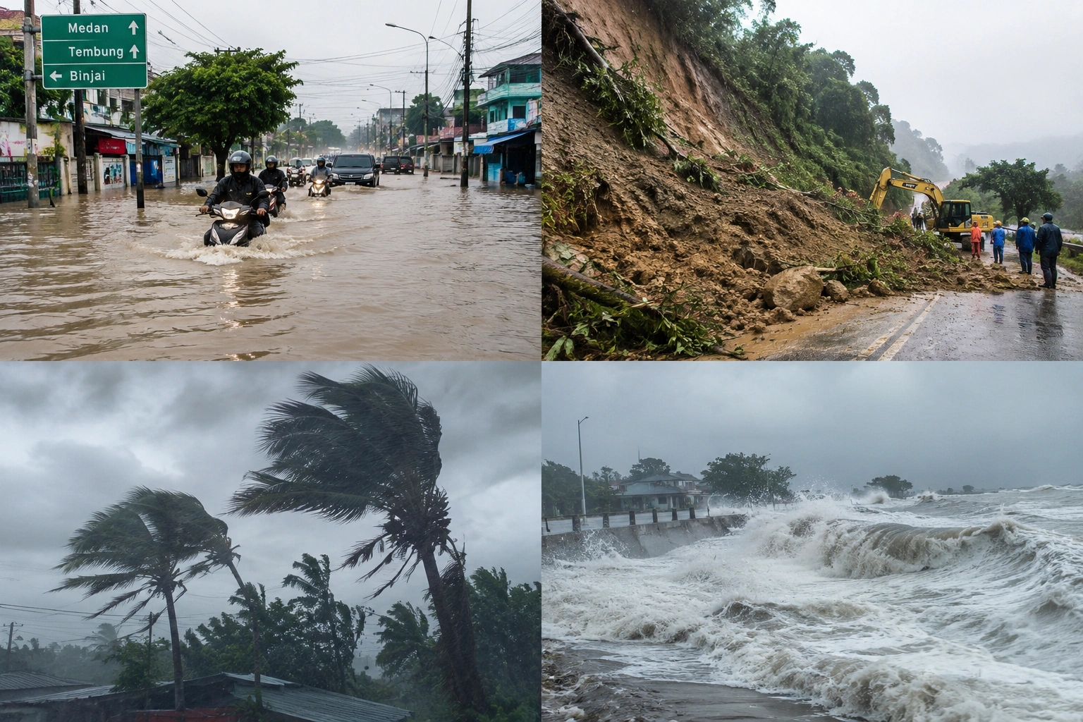 Akhir 2026 dan Awal 2027, Warga Sumatera Utara Perlu Waspada Bencana Hidrometeorologi